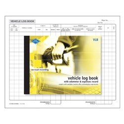 Vehicle Log & Travel Book